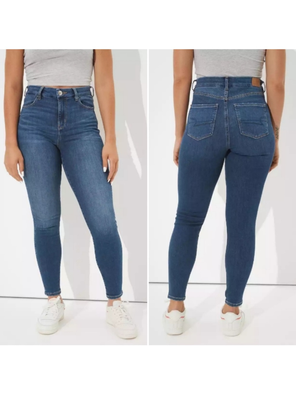 American Eagle Next Level Stretch Curvy Hi-Rise Jegging size 6 short